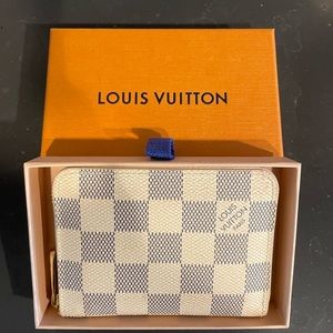 LV zip coin purse